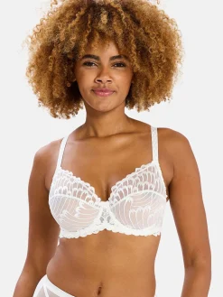 Sans Complexe Soutien-gorge à armatures brodé Narcisse