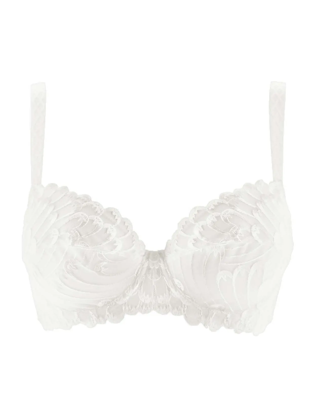 Sans Complexe Soutien-gorge à armatures brodé Narcisse