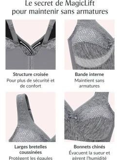 Glamorise Soutien-gorge MagicLift® sans armatures