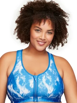 Glamorise Soutien-gorge sport fermeture éclair