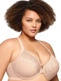 Glamorise Soutien-gorge Wonderwire, dos dentelle