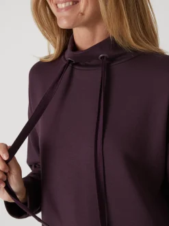 Femme Daxon Sweat-shirt à large col montant