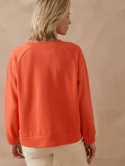 Femme Daxon Sweat-shirt brodé en molleton