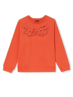 Femme Daxon Sweat-shirt brodé en molleton