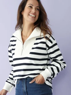 Femme Daxon Sweat-shirt col camionneur