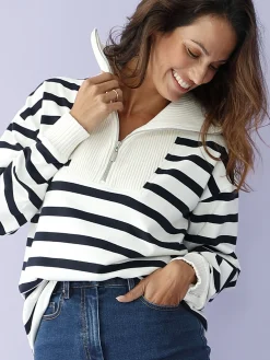 Femme Daxon Sweat-shirt col camionneur