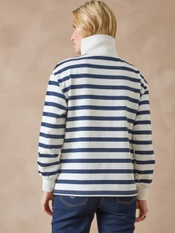 Femme Daxon Sweat-shirt col camionneur zippé