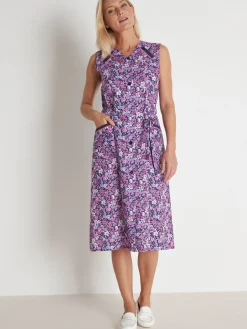 Femme Daxon Tablier boutonné 50% coton