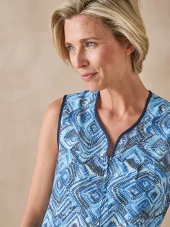 Femme Daxon Tablier entièrement zippé sans manches