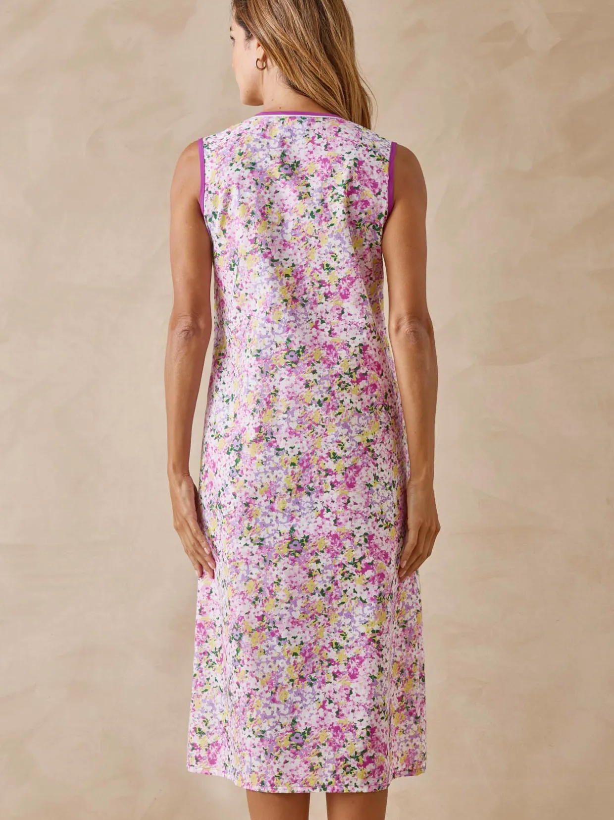 Femme Daxon Tablier sans manches boutonné