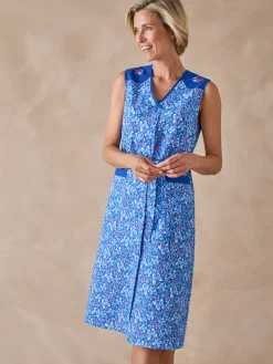 Femme Daxon Tablier sans manches boutonné