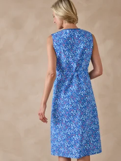 Femme Daxon Tablier sans manches boutonné