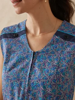 Femme Daxon Tablier sans manches zippé