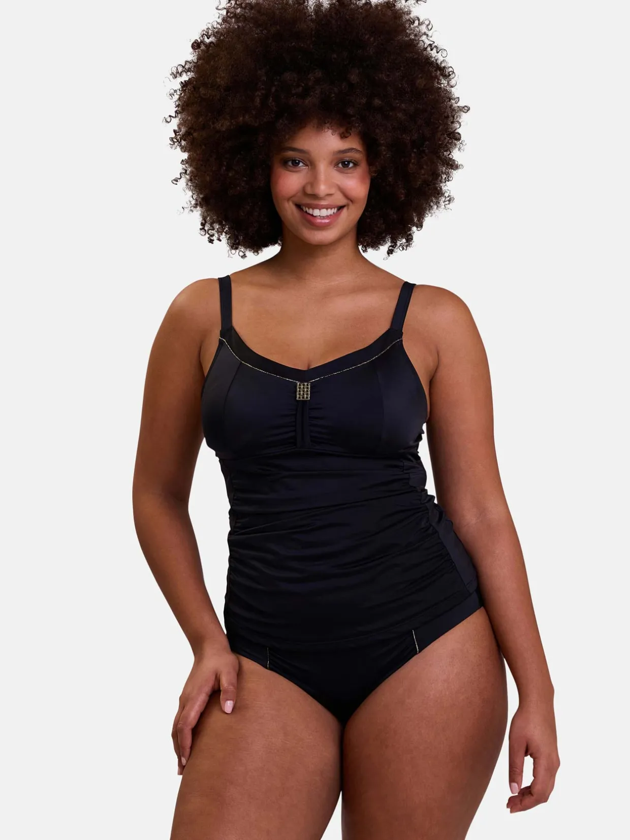 Femme Sans Complexe Tankini gainant sans armatures Speekaboo