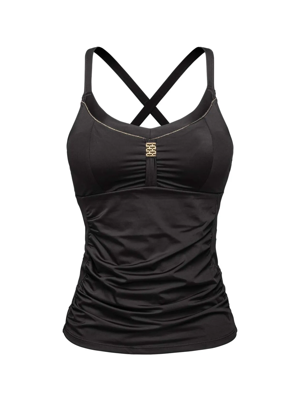 Femme Sans Complexe Tankini gainant sans armatures Speekaboo