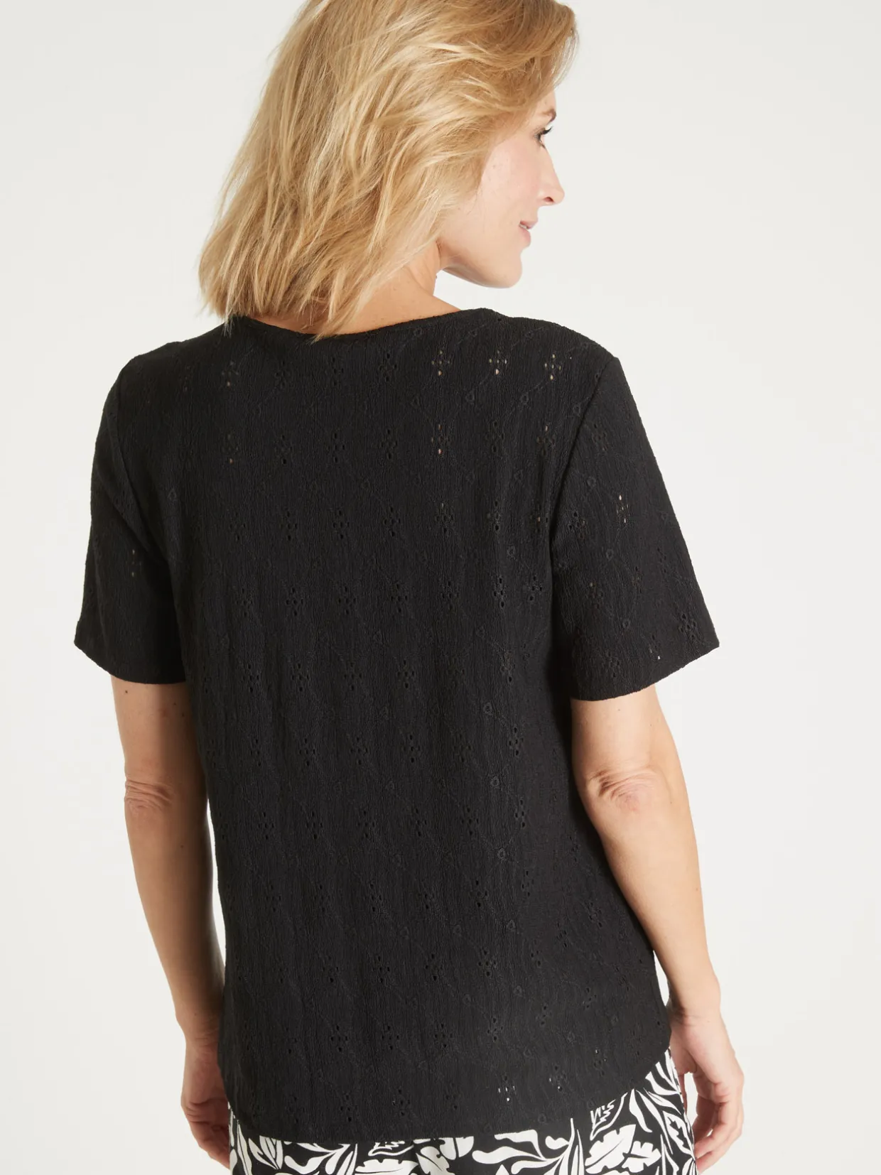 Femme Daxon Tee-shirt avec macramé