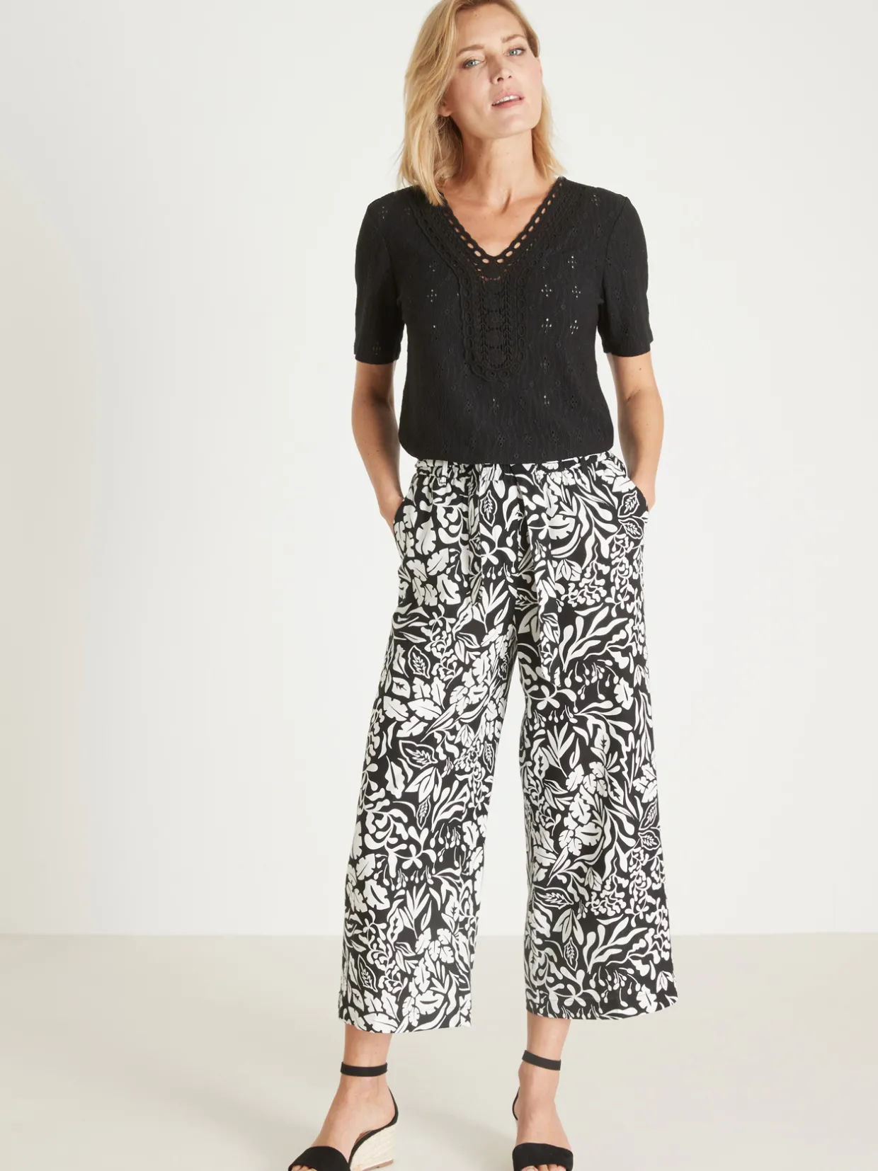 Femme Daxon Tee-shirt avec macramé