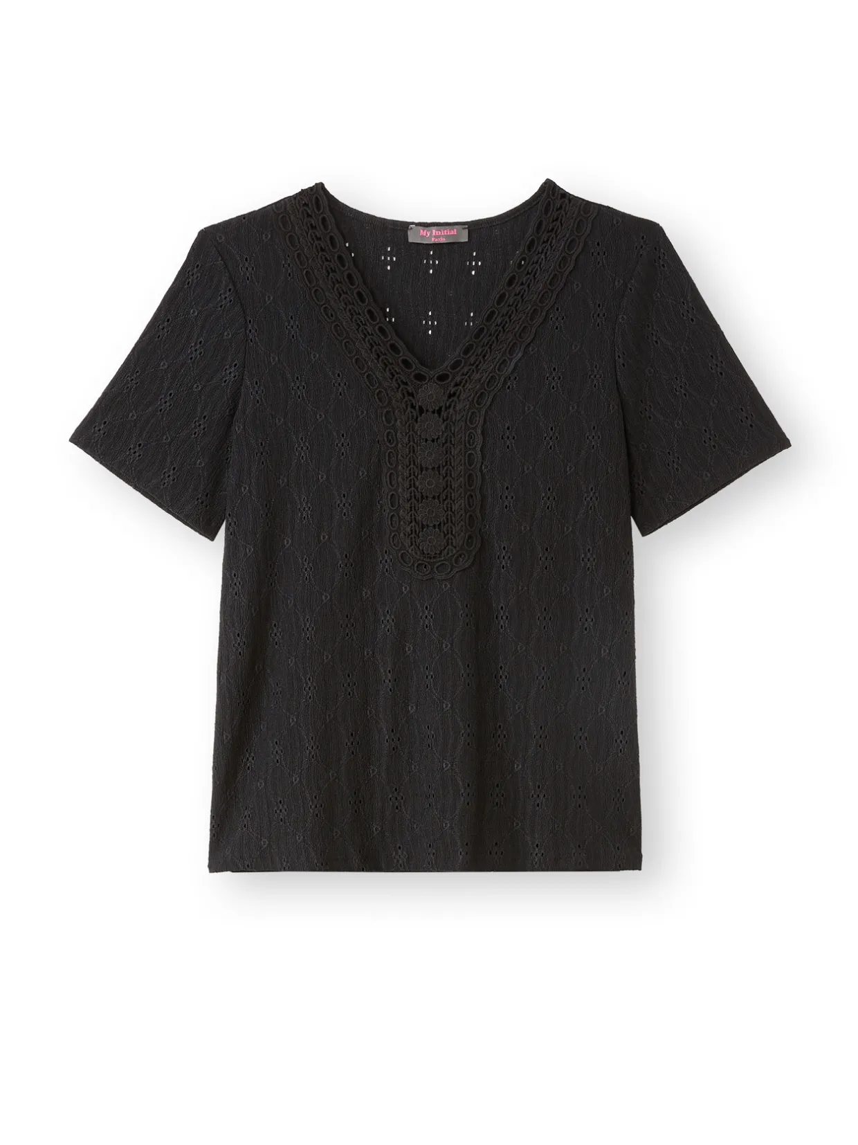 Femme Daxon Tee-shirt avec macramé