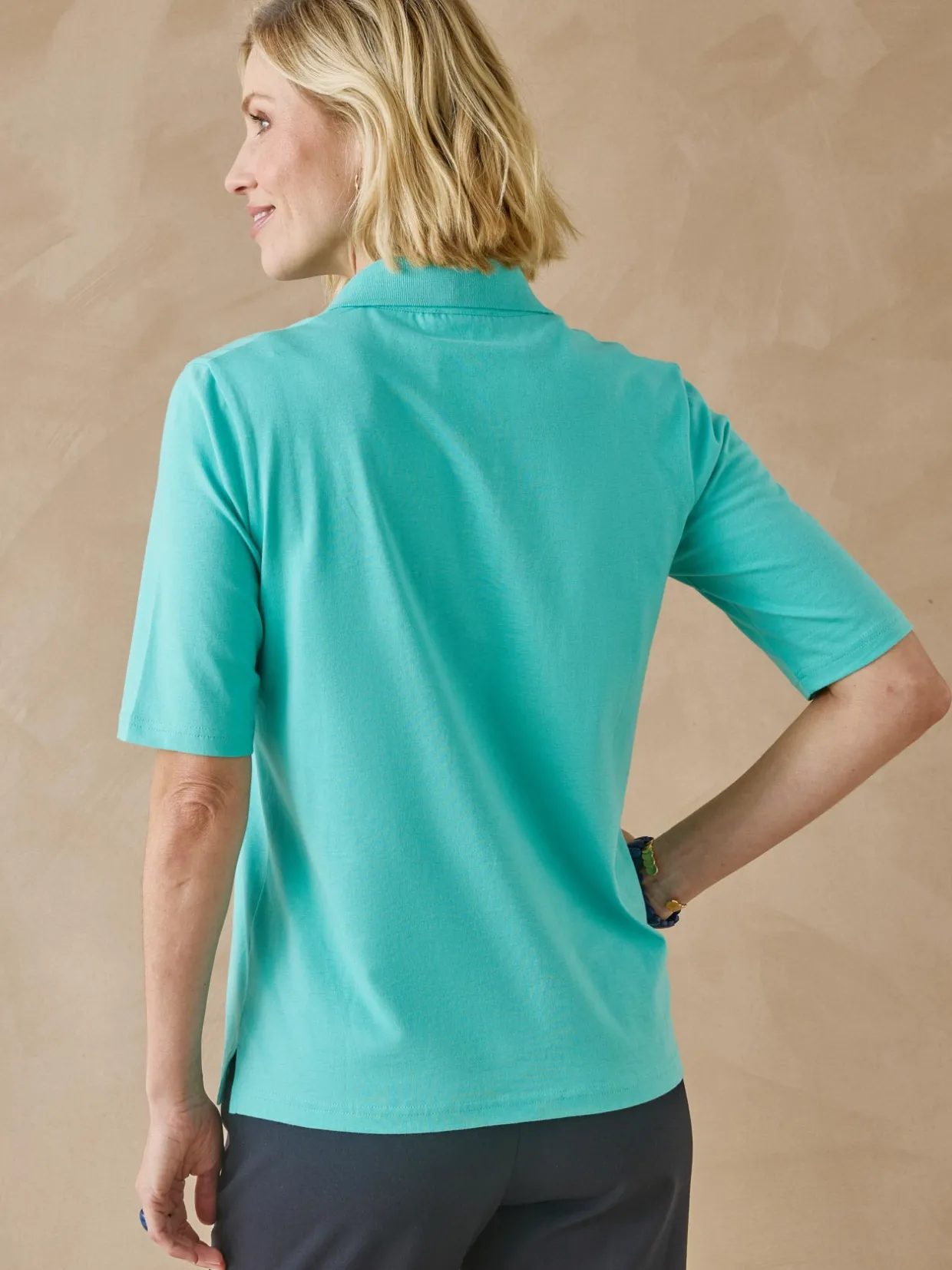 Femme Daxon Tee-shirt col polo