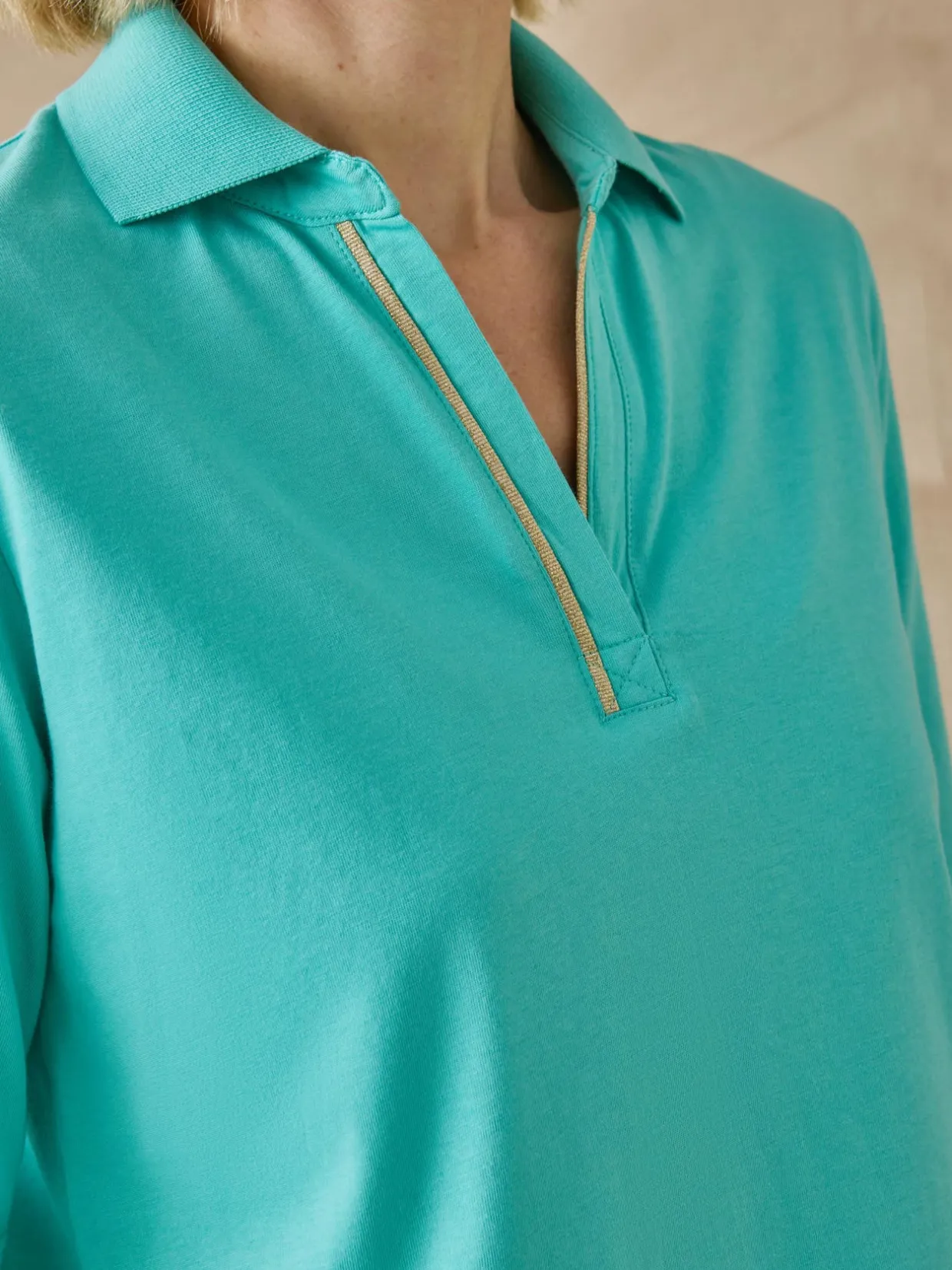 Femme Daxon Tee-shirt col polo