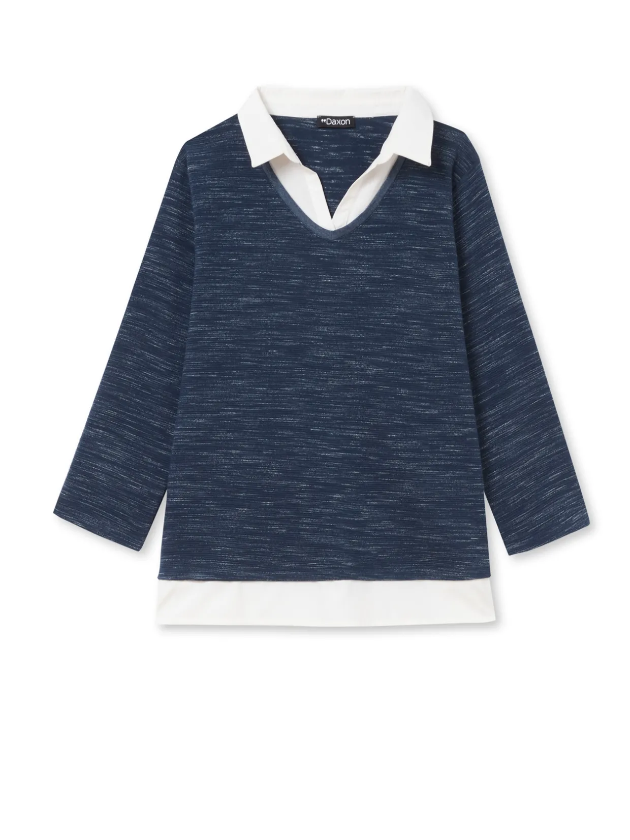 Femme Daxon Tee-shirt effet 2 en 1