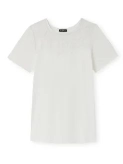 Femme Daxon Tee-shirt empiècement dentelle