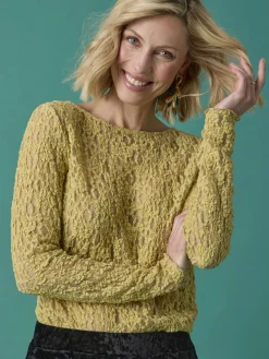 Femme Daxon Tee-shirt en dentelle