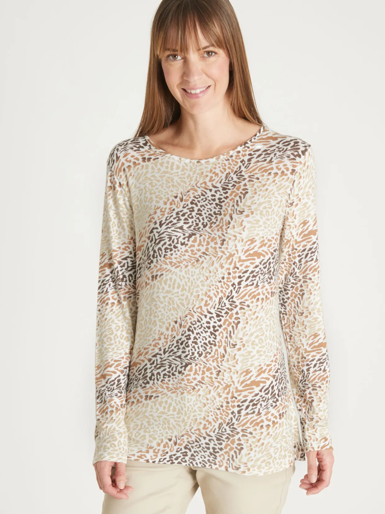 Femme Daxon Tee-shirt en maille flammée