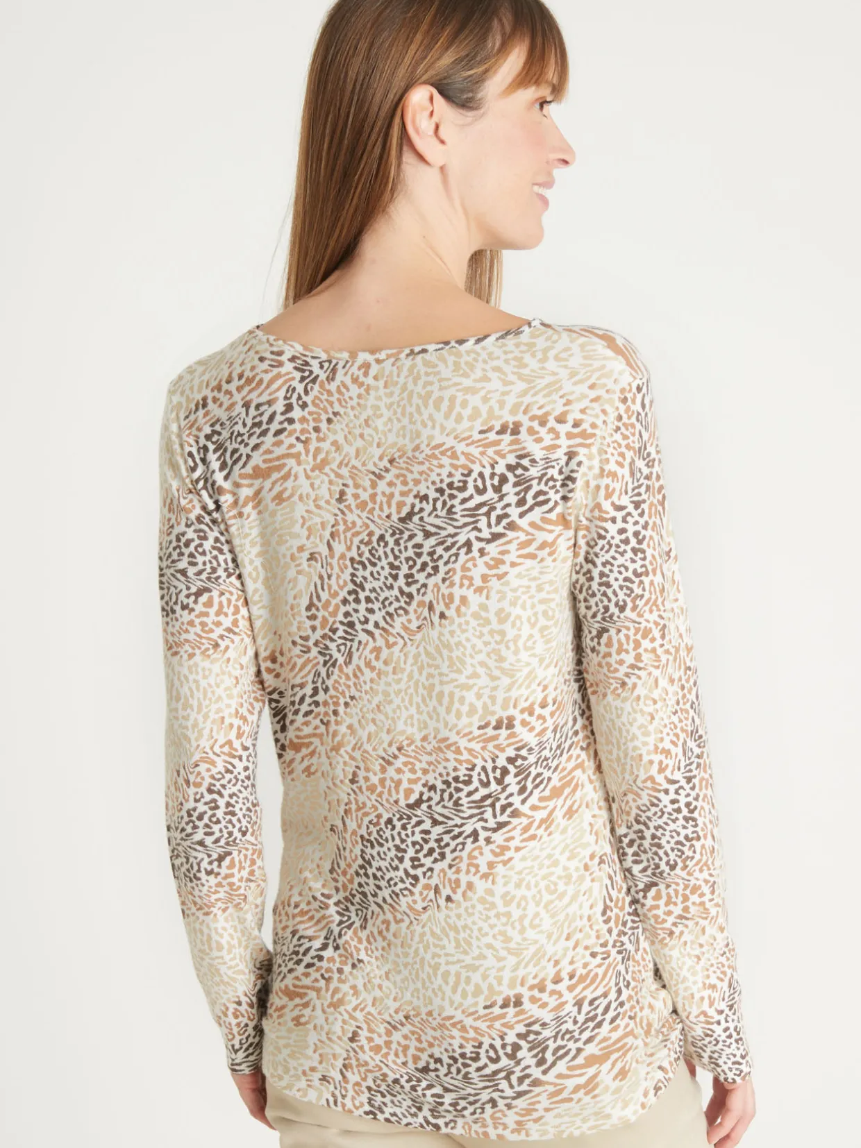 Femme Daxon Tee-shirt en maille flammée