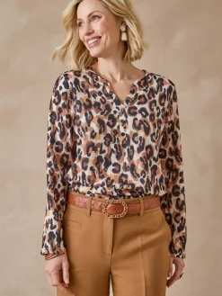 Femme Daxon Tee-shirt en maille gaufrée