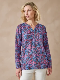 Femme Daxon Tee-shirt en maille gaufrée