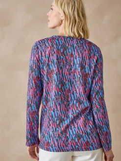 Femme Daxon Tee-shirt en maille gaufrée