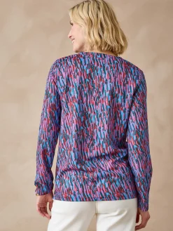 Femme Daxon Tee-shirt en maille gaufrée