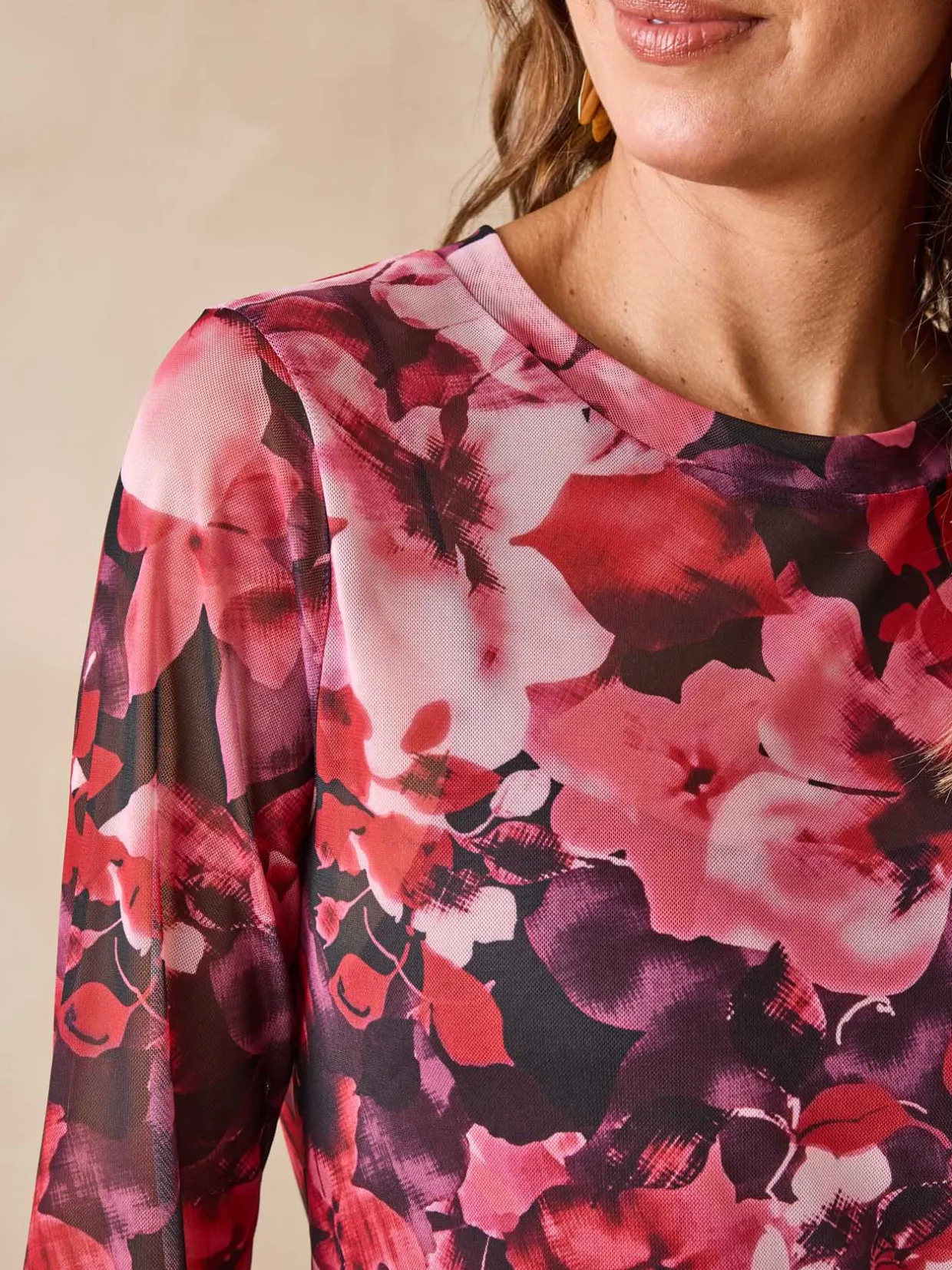 Femme Daxon Tee-shirt en résille