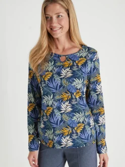 Femme Daxon Tee-shirt encolure fantaisie