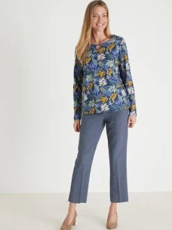 Femme Daxon Tee-shirt encolure fantaisie