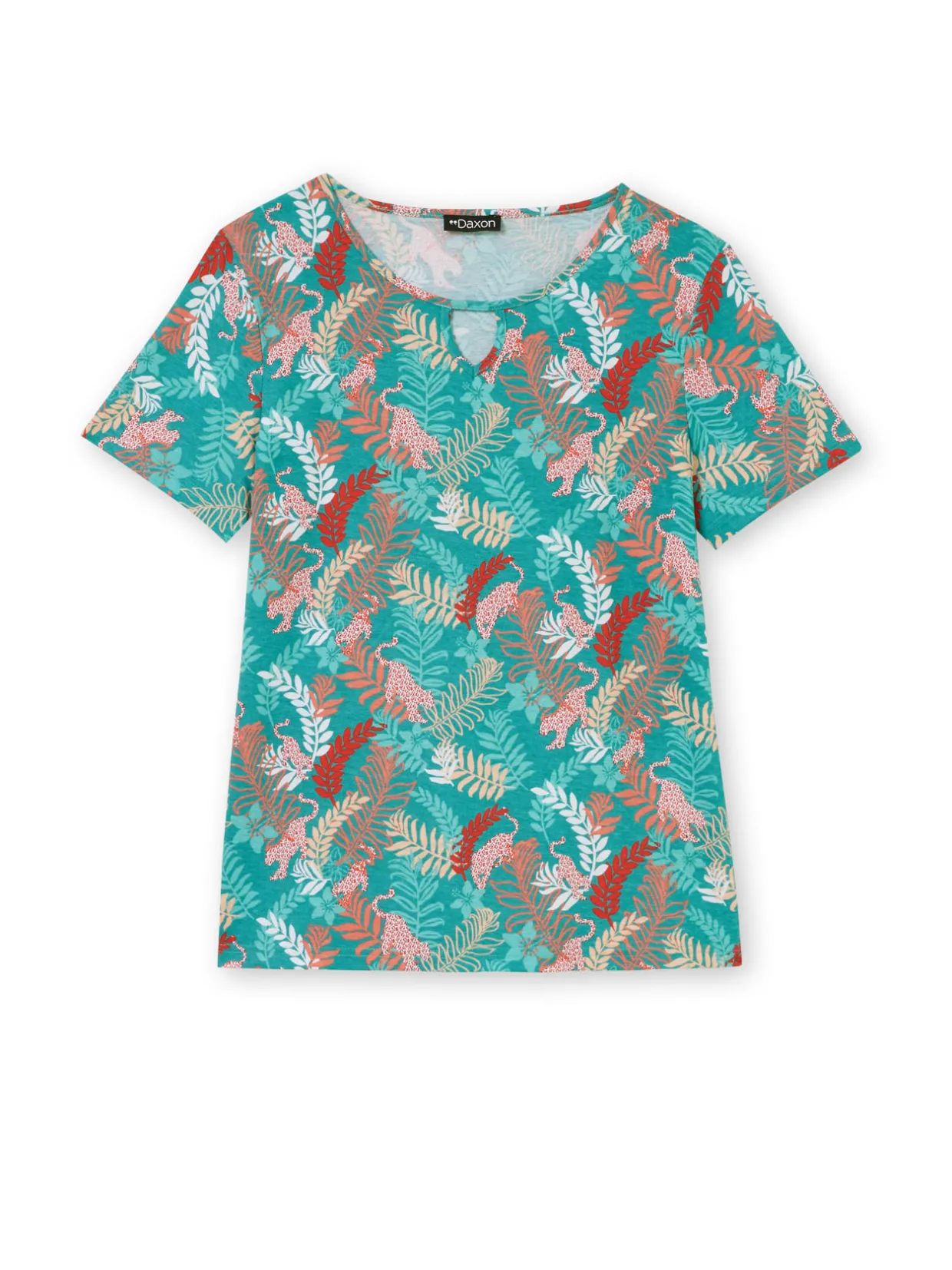 Femme Daxon Tee-shirt encolure fantaisie