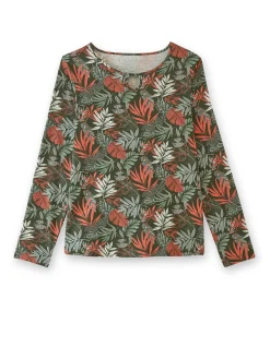 Femme Daxon Tee-shirt encolure fantaisie