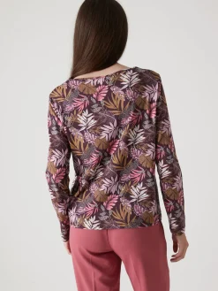 Femme Daxon Tee-shirt encolure fantaisie