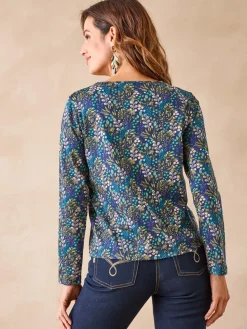 Femme Daxon Tee-shirt encolure fantaisie