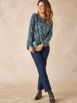 Femme Daxon Tee-shirt encolure fantaisie