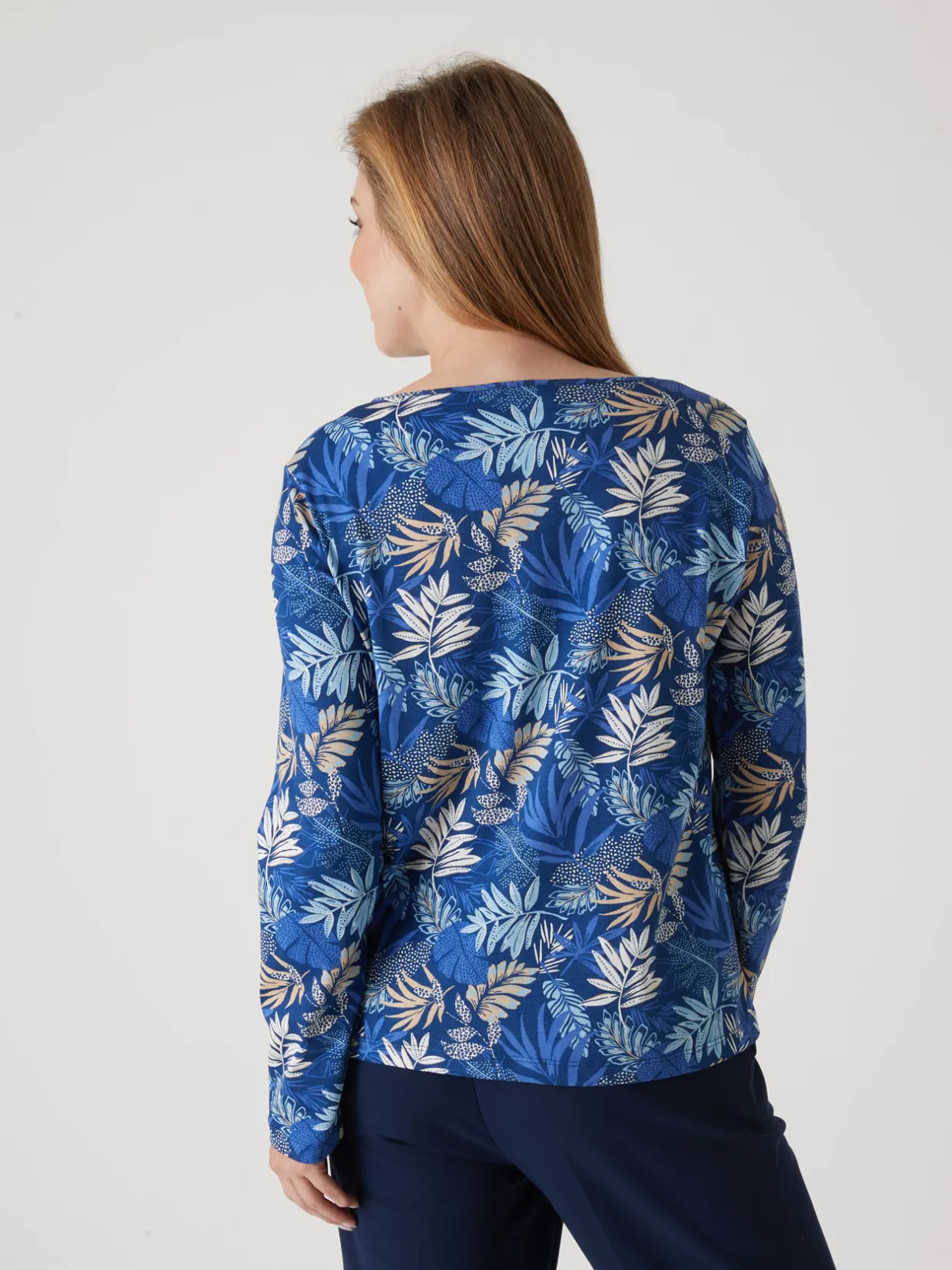 Femme Daxon Tee-shirt encolure fantaisie