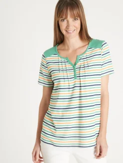 Femme Daxon Tee-shirt fantaisie pur coton