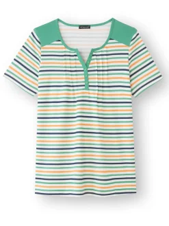 Femme Daxon Tee-shirt fantaisie pur coton