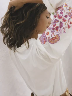 Femme Daxon Tee-shirt fantaisie pur coton