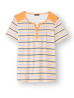 Femme Daxon Tee-shirt fantaisie pur coton