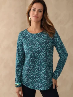 Femme Daxon Tee-shirt légèrement évasé