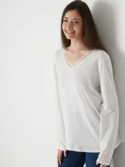 Femme Daxon Tee-shirt maille émerisée