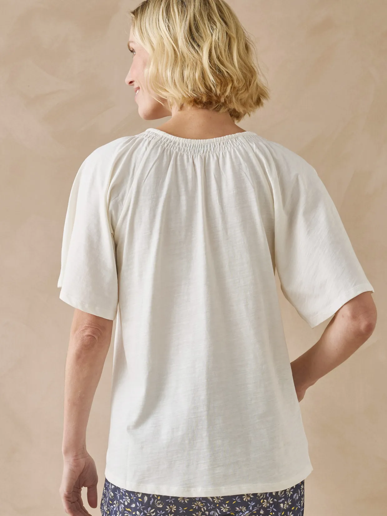 Femme Daxon Tee-shirt manches courtes papillon