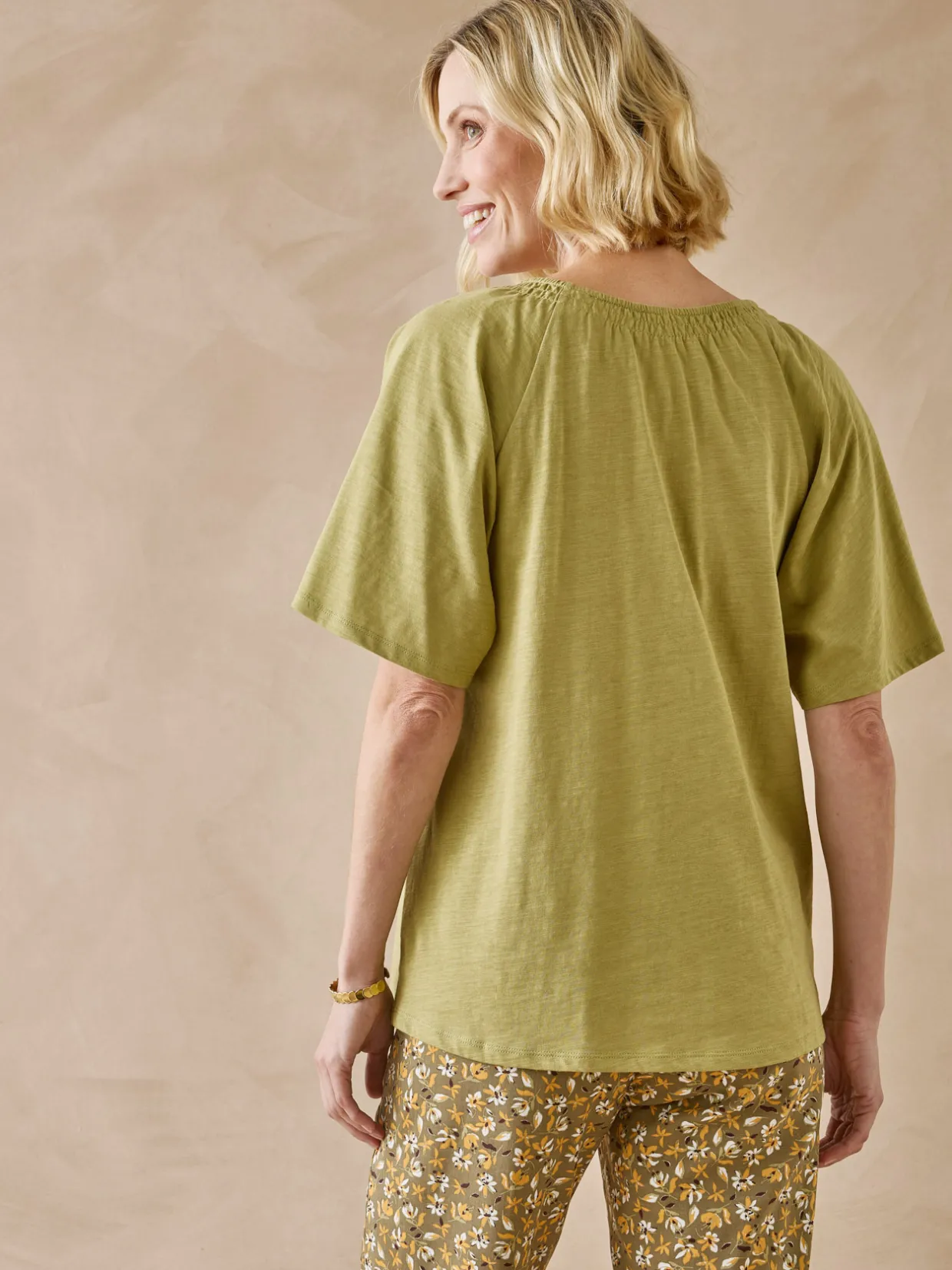 Femme Daxon Tee-shirt manches courtes papillon